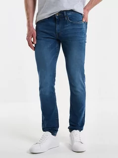 Spodnie męskie - BIG STAR Dżinsy - Skinny fit - w kolorze niebieskim - grafika 1