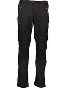 Spodnie sportowe męskie - Regatta Spodnie funkcyjne Zipp-off "Xert Strch II" w kolorze czarnym - miniaturka - grafika 1