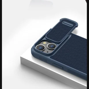 Nillkin Textured S Magnetic Case etui iPhone 14 pokrowiec MagSafe z osłoną na aparat zielony - Etui i futerały do telefonów - miniaturka - grafika 13