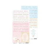 Scrapbooking - Arkusz z napisami P13 - BABY JOY 08 15x30 - miniaturka - grafika 1