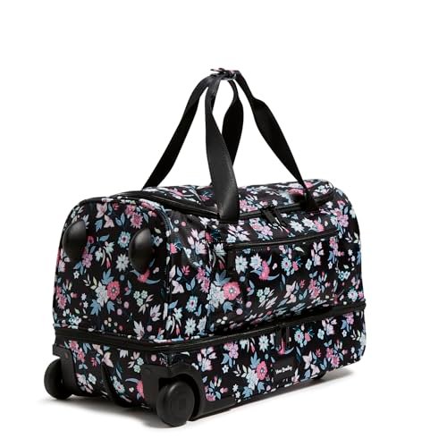 Vera Bradley Damska składana torba podróżna z recyklingu, Ripstop, jeden rozmiar, Botanical Ditsy, Jeden rozmiar, Składana torba sportowa Ripstop z recyklingu