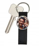 Breloki - BRELOK DO KLUCZY NA DZIEŃ OJCA Z WŁASNYM NADRUKIEM prezent dla taty - miniaturka - grafika 1