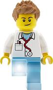 Latarki - LEGO Iconic Male Doctor Flashlight - Latarka LED zasilana bateryjnie (7,62 x 4,14 x 13,97 cm) - timer automatycznego wyłączania - baterie w zestawie - miniaturka - grafika 1
