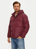 Kurtki męskie - Pepe Jeans Kurtka zimowa Tobias PM403031 Czerwony Regular Fit - miniaturka - grafika 1