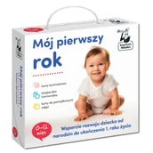 Literatura popularno naukowa dla młodzieży - Mój pierwszy rok Zestaw dla malucha 0-12 miesięcy Kapitan Nauka - książka - miniaturka - grafika 1