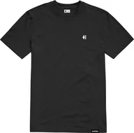 Koszulki męskie - t-shirt męski ETNIES TEAM EMB. TEE Black - miniaturka - grafika 1