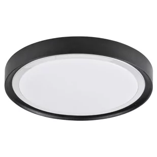 Polux Plafon śr:33cm KERN czarny 319111 SANICO 319111 - Lampy ścienne - miniaturka - grafika 1