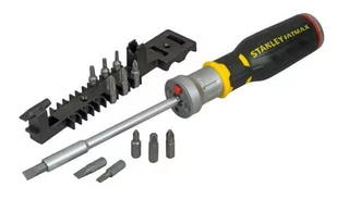 Stanley Wkrętak led z grzechotką oraz 12 końcówkami 626890 - Śrubokręty - miniaturka - grafika 1