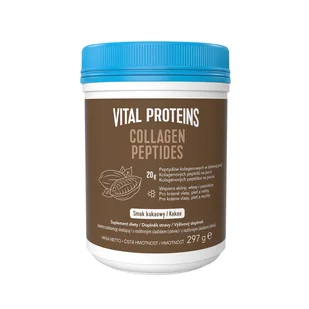 Vital Proteins Collagen Peptides Kakao, Proszek - Włosy, skóra, paznokcie - miniaturka - grafika 1