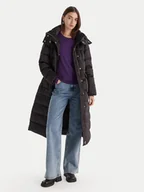 Płaszcze damskie - Liu Jo Płaszcz zimowy MF5011 T017A Czarny Regular Fit - miniaturka - grafika 1