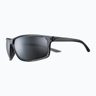 Okulary przeciwsłoneczne męskie Nike Adrenaline shiny crystal cool grey/grey w/silver mirror - Okulary przeciwsłoneczne - miniaturka - grafika 1