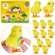 Maskotki i pluszaki - 12 Sztuk Kurczaków Żółta Kurka Nakręcana Tupta Chodzi 10 Cm Kurczaczek - miniaturka - grafika 1