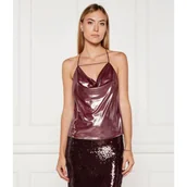 Koszulki i topy damskie - Patrizia Pepe Top | Regular Fit - miniaturka - grafika 1