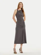 Sukienki - Imperial Sukienka koktajlowa AFATIKP Szary Slim Fit - miniaturka - grafika 1