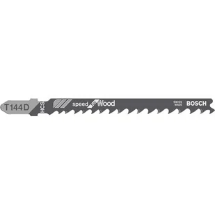 Bosch brzeszczot T144D 100PC NS 2608637880 - Akcesoria do elektronarzędzi - miniaturka - grafika 1