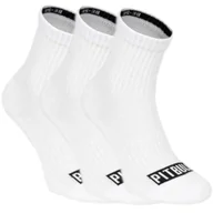 Majtki męskie - Długie skarpetki PIT BULL HIGH ANKLE białe cienkie - 3 pary-43-46 - miniaturka - grafika 1