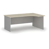 Biurka - Biurko narożne PRIMO GRAY, 1800 x 1200 mm, prawe, szary/brzoza - miniaturka - grafika 1