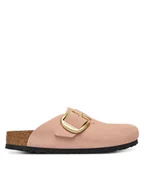 Klapki i japonki damskie - Birkenstock Klapki Boston Big Buckle 1031883 Różowy - miniaturka - grafika 1