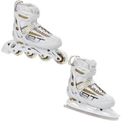 Rolki - Rolko Wrotki 3w1 Raven Profession White/Gold 35-39 - miniaturka - grafika 1