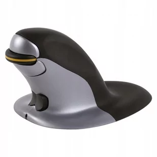 Fellowes Pionowa PENGUIN Bezprzewodowa Czarna - Myszki - miniaturka - grafika 1