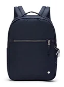 Plecaki - Plecak antykradzieżowy damski Pacsafe W Backpack 10 l - navy - miniaturka - grafika 1