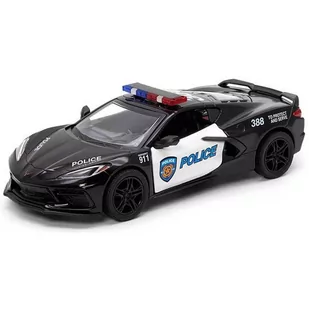 2021 CORVETTE POLICJA 1:36 ZABAWKA DLA DZIECI - Samochody i pojazdy dla dzieci - miniaturka - grafika 1