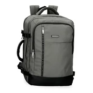 Torby na laptopy - Movom Buster Plecak na laptopa 15,6" Szary 30x44x18 cms Poliester ze skórą syntetyczną 23,76L, Szary, Plecak kabinowy na laptopa - miniaturka - grafika 1