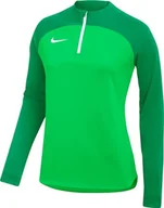 Koszulki i topy damskie - NIKE Damski top W Nk Df Acdpr z długim rękawem, zielony Spark/Lucky Green/biały, XS - miniaturka - grafika 1