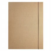 Teczki i skoroszyty - Teczka z gumką Kreska A4 Eko z tektury falistej 600847 - miniaturka - grafika 1