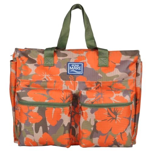 Aqua di Mare 22906 damska torba plażowa, Pomarańczowe