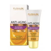 Flos-Lek FLOSLEK ANTIAGING GOLD THERAPY ROZŚWIETLAJĄCY KREM POD OCZY - Kosmetyki pod oczy - miniaturka - grafika 1