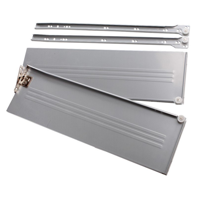 SZUFLADA WYSOKA METALBOX SZARY AMIX MB/150 H-150 mm L-550 mm
