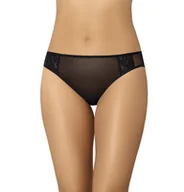Majtki damskie - Majtki damskie klasyczne z koronką Sara czarny, Teyli - miniaturka - grafika 1