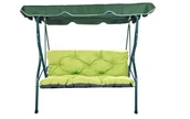 Poduszki ogrodowe - Poduszka na hustawkę ogrodową 120x60x50cm, Poduszka na hustawkę ogrodową 2-3-osobową Limonka - miniaturka - grafika 1