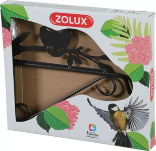 ZOLUX Stalowy uchwyt ścienny do karmnika dla ptaków - sowa - Karmniki dla ptaków - miniaturka - grafika 3