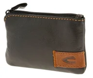 Etui na klucze - Camel Active 128-701-60 – czarne skórzane etui na klucze z łańcuszkiem - miniaturka - grafika 1