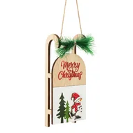 Ozdoby bożonarodzeniowe - Eurofirany, Ozdoba Świąteczna, Czerwony, 8x5x17 - miniaturka - grafika 1