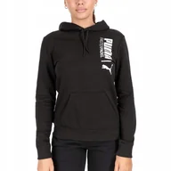 Bluzy damskie - Puma bluza damska z kapturem sportowa wkładana przez głowę - L - miniaturka - grafika 1