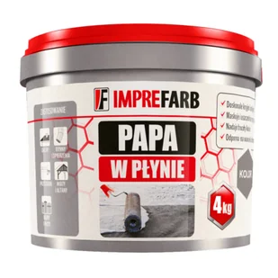 Papa w płynie szara 4 kg - Preparaty bitumiczne - miniaturka - grafika 1