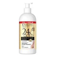 Kremy i maski do rąk - Eveline Cosmetics 24K Gold luksusowy regenerujący krem-serum do rąk 300ml - miniaturka - grafika 1