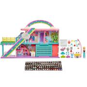 Lalki dla dziewczynek - Polly Pocket Tęczowe Centrum Handlowe Zestaw - miniaturka - grafika 1
