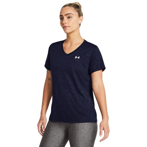 Under Armour Damska koszulka Tech Twist z krótkim rękawem i dekoltem w serek