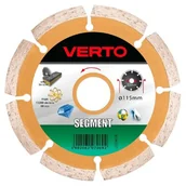 Materiały ścierne - Verto Tarcza diamentowa 115mm, segmentowa, , 61H3S1 - miniaturka - grafika 1