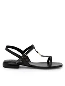 Sandały damskie - Gino Rossi Sandały CHRISTIE-24351 Czarny - miniaturka - grafika 1