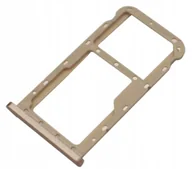 Części serwisowe do telefonów - Szufladka Sim Huawei Mate 10 Lite Złota - miniaturka - grafika 1
