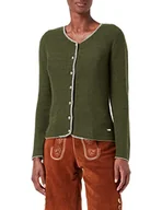 Kurtki damskie - Stockerpoint Kurtka damska Marissa kurtka z dzianiny, zieleń mchu, zielony (moosgrün), 36 - miniaturka - grafika 1