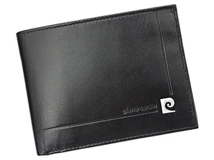 Pierre Cardin, Portfel skórzany męski, czarny, YS507.1 325 RFID - Portfele - miniaturka - grafika 1