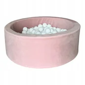 Suche baseny - Suchy basen z piłkami kulkami Różowy - DOWOLNY MIX - miniaturka - grafika 1