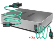Inne akcesoria audio-wideo - IsoTek V5 Elektra (srebrny) + EVO3 Initium (1+3) - miniaturka - grafika 1