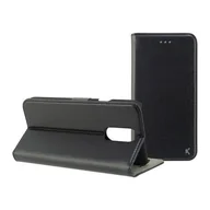Etui i futerały do telefonów - Case Folio na telefon komórkowy Lg Q7 KSIX Czarny - miniaturka - grafika 1
